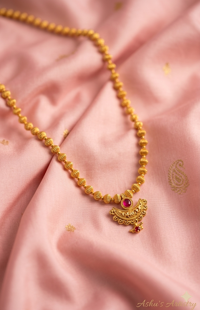 Rajwada Kolhapuri Mani Haar