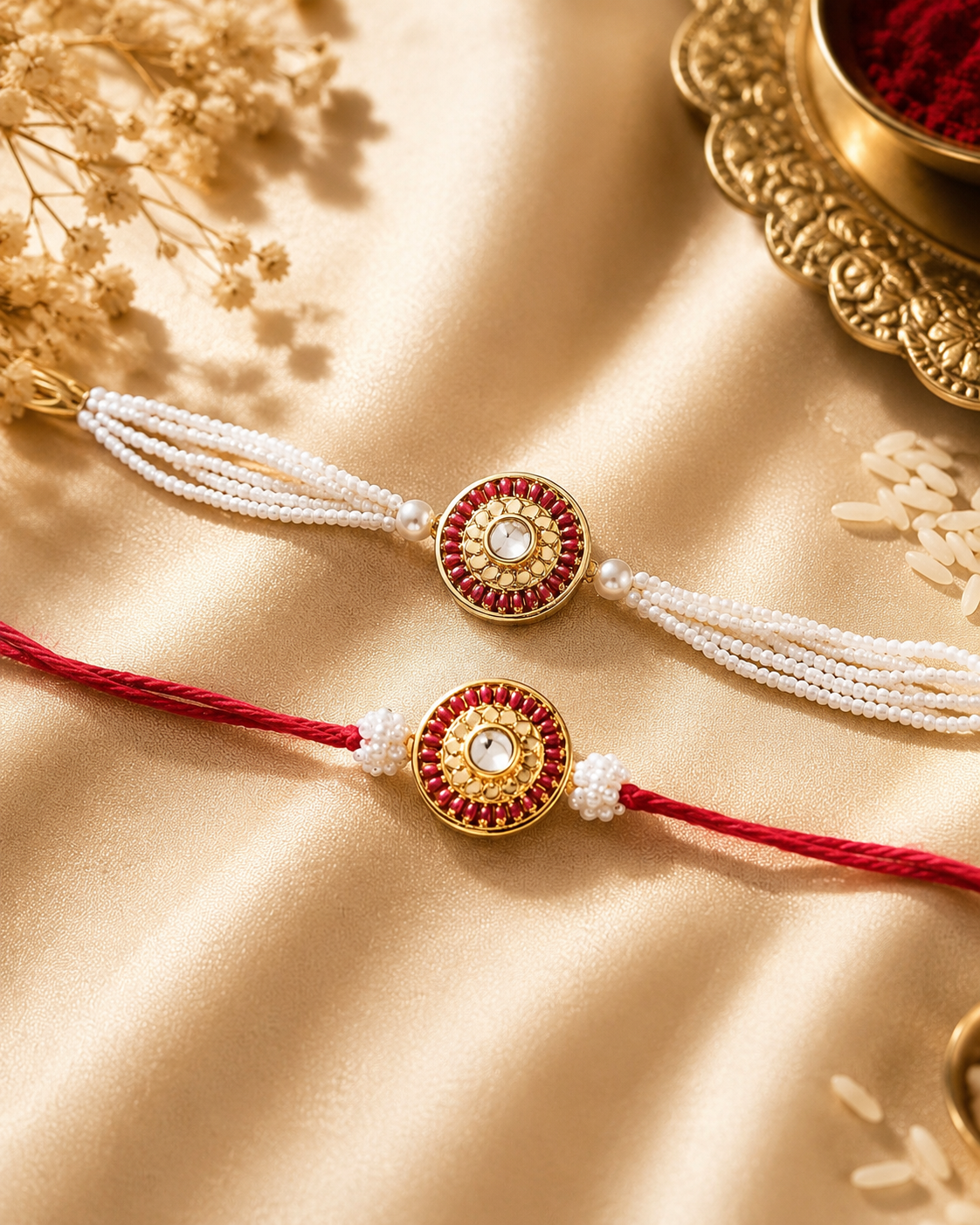 Bhai Bhabhi Rakhi Set BB13