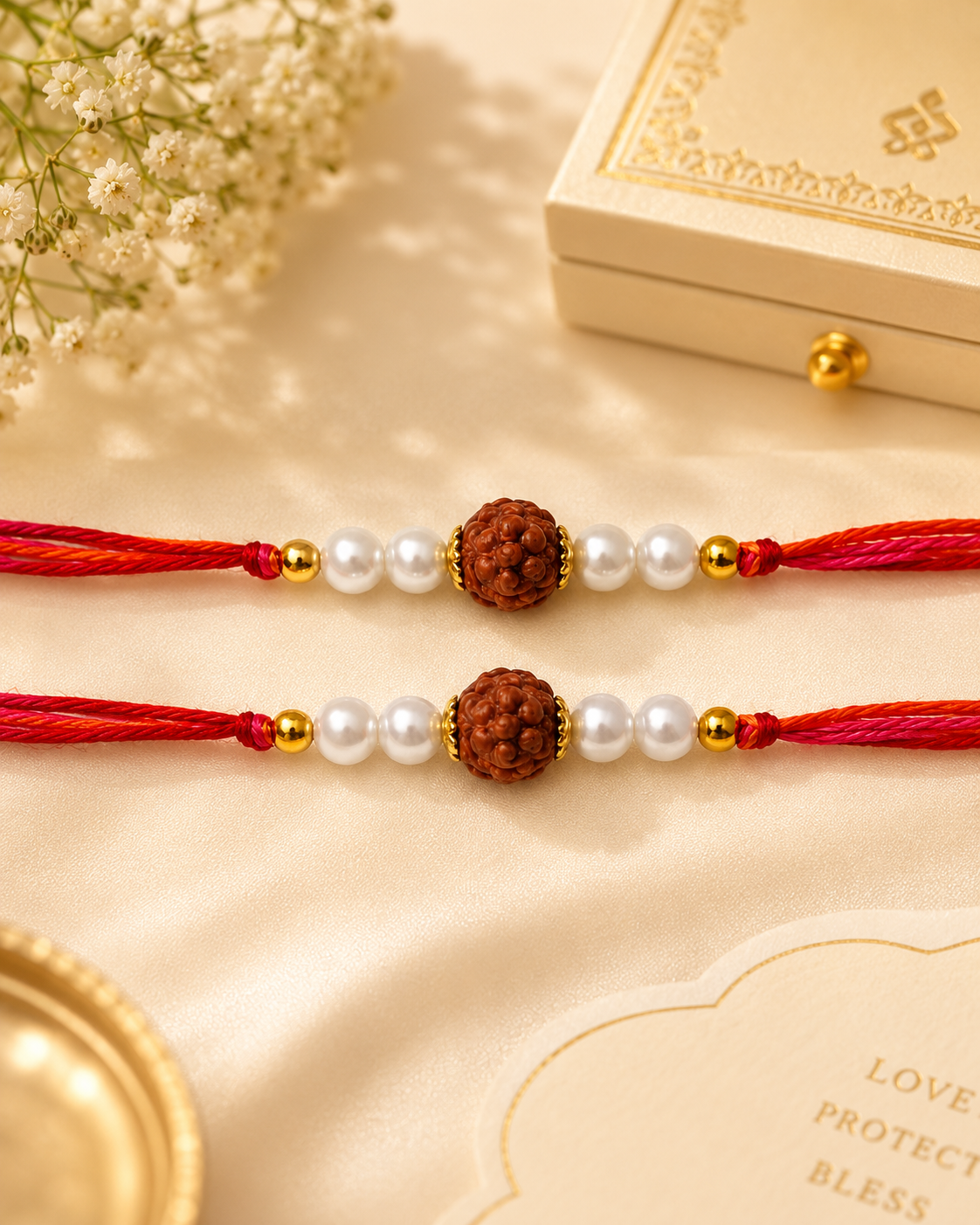 Rudraksha Bhai Rakhi I RK39