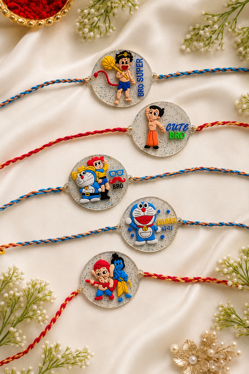 Premium Kids Cartoon Rakhi Collection| Raksha Bandhan Special I KR10