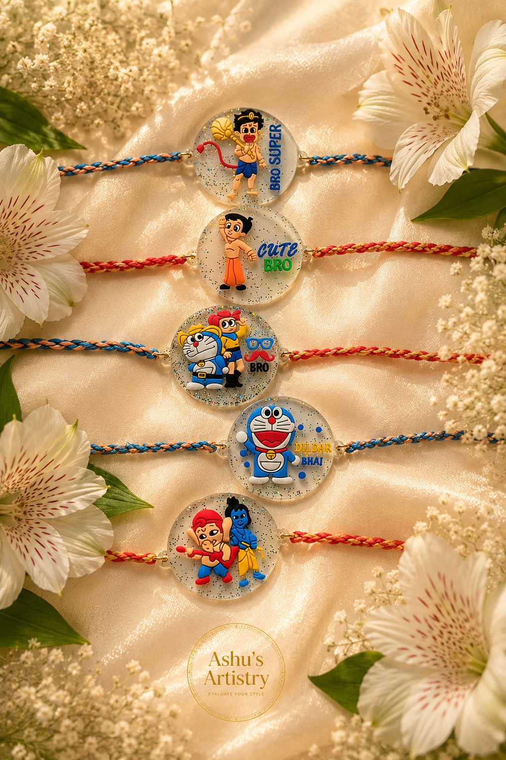 Premium Kids Cartoon Rakhi Collection | RK27